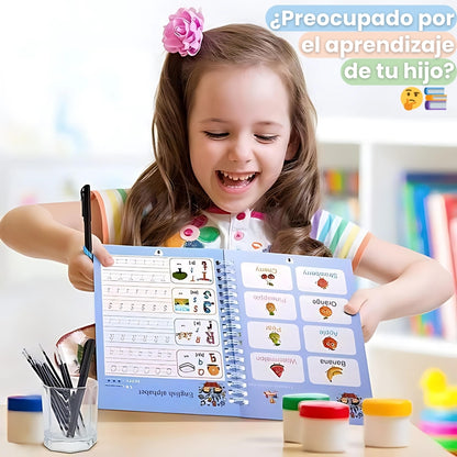 MagicBook® - Libro Mágico de Aprendizaje 📚 (1 Kit de 4 Libros)